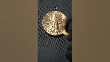 1 Oz Vs 1 10 Oz American Eagle Gold Coin 