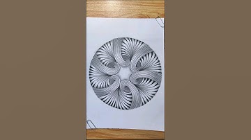 For full video watch - Pattern 548 on my YouTube channel #art #zentangle #doodle #pattern #drawing