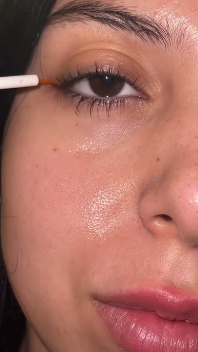 Testing the TikTok viral lash serum #nuurlash #eyelashgrowth #lashserum