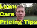 5 Tips for Lawn Care Pricing