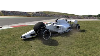 f1 2021 but everyone crashes into me