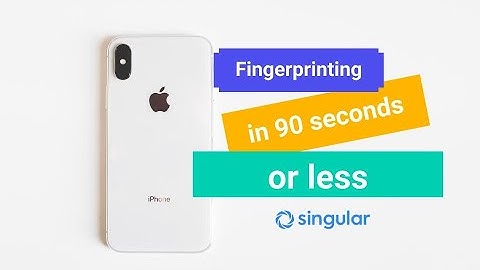 What is fingerprinting in 90 seconds or less