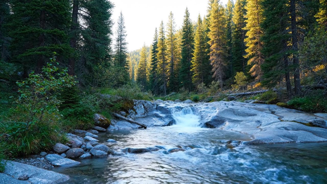 Peaceful European River Sounds for Deep Sleep & Calm Mind | No Talking