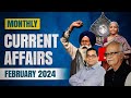 February monthly current affairs 2024  all competitive exams