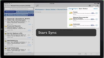 Offline Sync with Filamente - SharePoint Mobile App