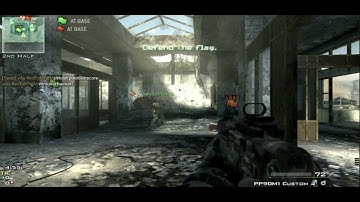 Modern Warfare 3 4 Player CTF in Dome with Commentary