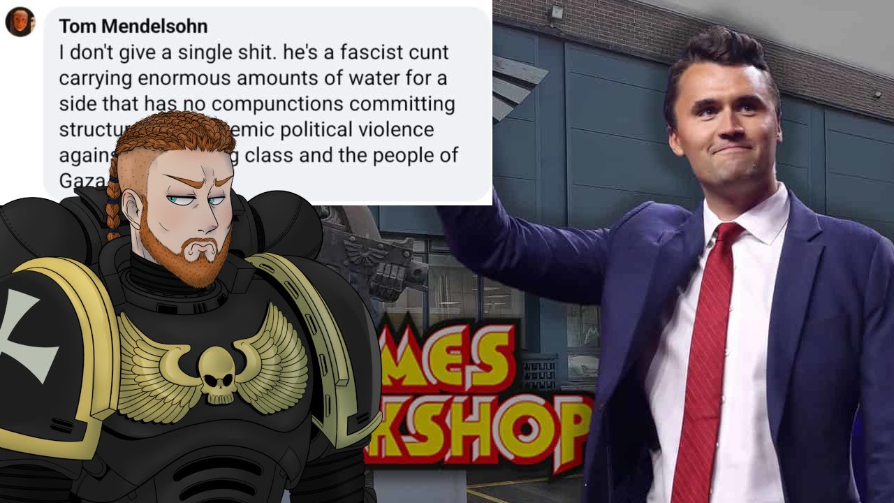 Главный редактор сообщества Warhammer празднует смерть Чарли Кирка