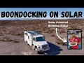 Off Grid Solar Camping (no generator, no propane!)