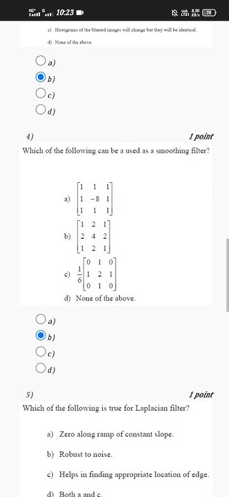 Digital Signal Processing Nptel Assignment Answers Nptel Digital Image Processing week 8 assignment answers #