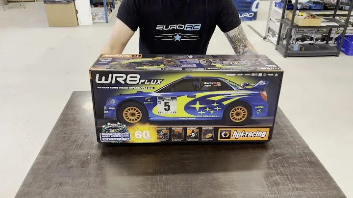 HPI Racing - WR8 Flux 2001 WRC Subaru Impreza Brushless 1:8 RTR HP160217  Unboxing