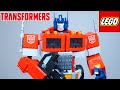 Transformers Optimus Prime LEGO Set 1,508 Pieces Transforms to Truck Mode too!