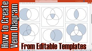 Easy Way to Create Venn Diagrams Using Templates in MS Word | Zimist Coded