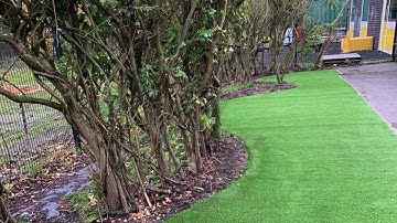Installing Artificial Grass with Snake Edge Flexible Edging System