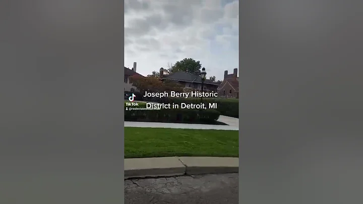 Joseph Berry Historic District in Detroit,  Michigan