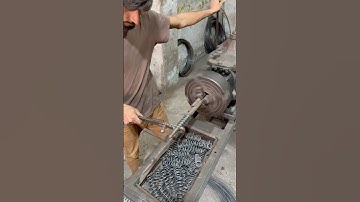Crafting a Simple Spring on the Lathe Machine | Precision Metal Work #diy #shorts
