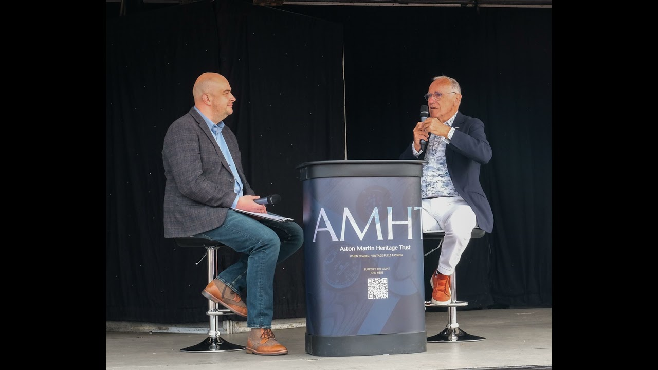 Episode 28 – Dr Ulrich Bez at the Aston Martin Heritage Festival