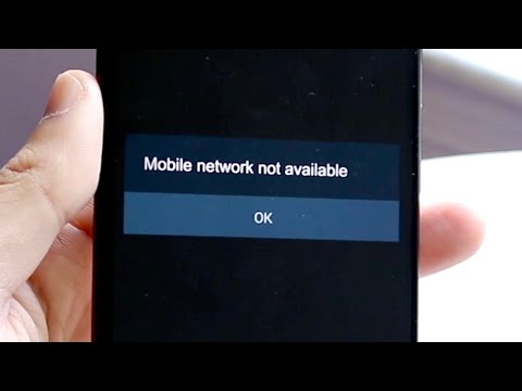 How To FIX Mobile Network Not Available On Android! (2022)