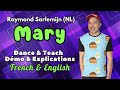 Mary line dance dance  teach  dmo  teach  french  english