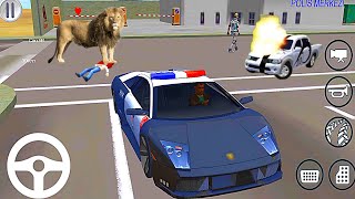 New Police Car Driving Simulator 3D - City Police Patrol Car Chase - Game Android Gameplay screenshot 3