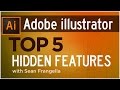 Top 5 Hidden Features of Adobe Illustrator (Illustrator Tutorial) - Sean Frangella