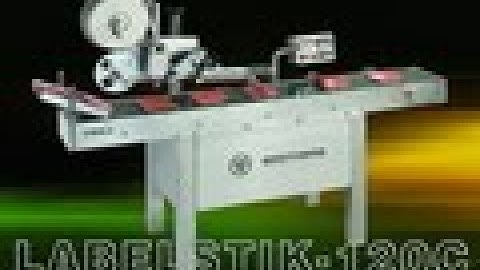 LABELSTIK-120C   Flat Carton Top Side Sticker Labelling Machine