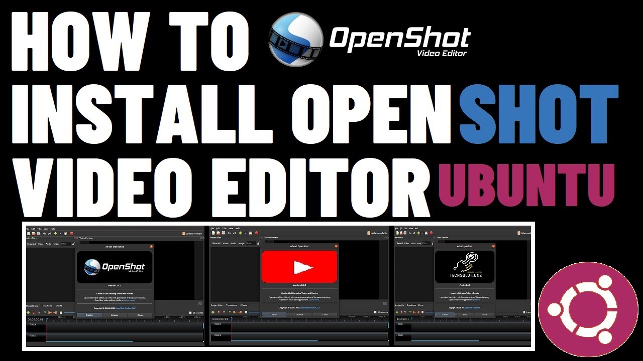 How to Install OPENSHOT Video Editor on Ubuntu 21.04 Linux Free Video