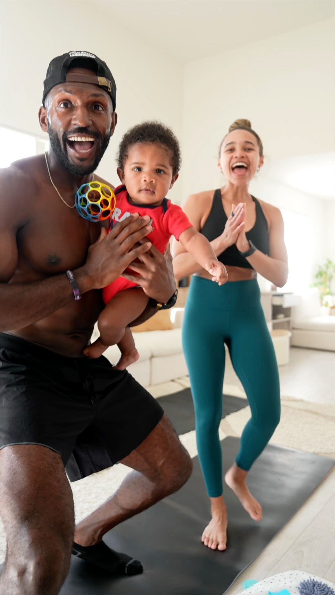 Working out to our most viral YouTube video ?