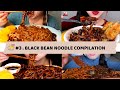 #3 . BLACK BEAN NOODLES MUKBANG COMPILATION | ASMR | MUKBANG |EATING SHOW|