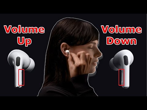 HowTo  Turn Up Down the Volume Using AirPods Pro  39 s Physical Click Controls