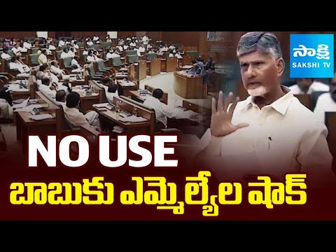 TDP MLAs Shocking Comments On Chandrababu In Assembly | ఫ్రస్ట్రేషన్ లో చంద్రబాబు | @SakshiTV - SAKSHITV