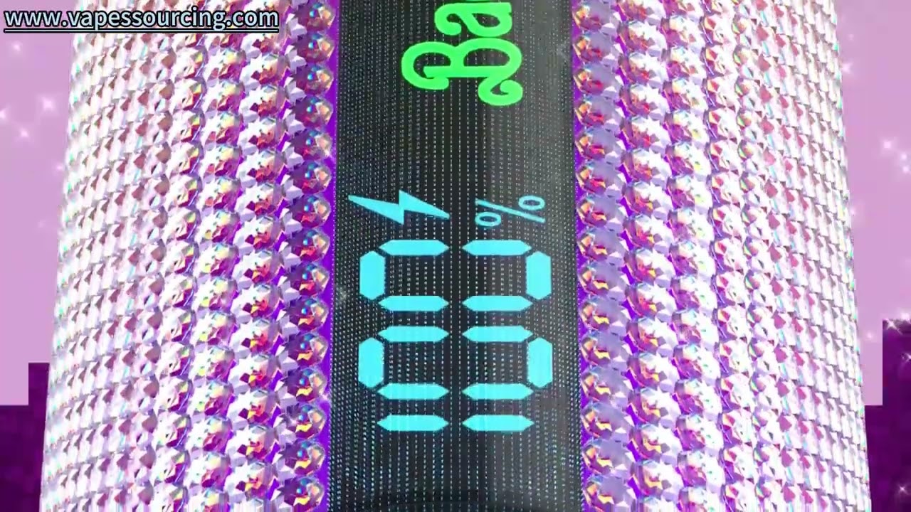 Crystal vape，Baddie Bar 15000 puffs Banana Cherry on top Disposable Vape