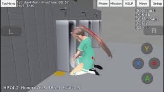 Killing everyone in school girls simulator