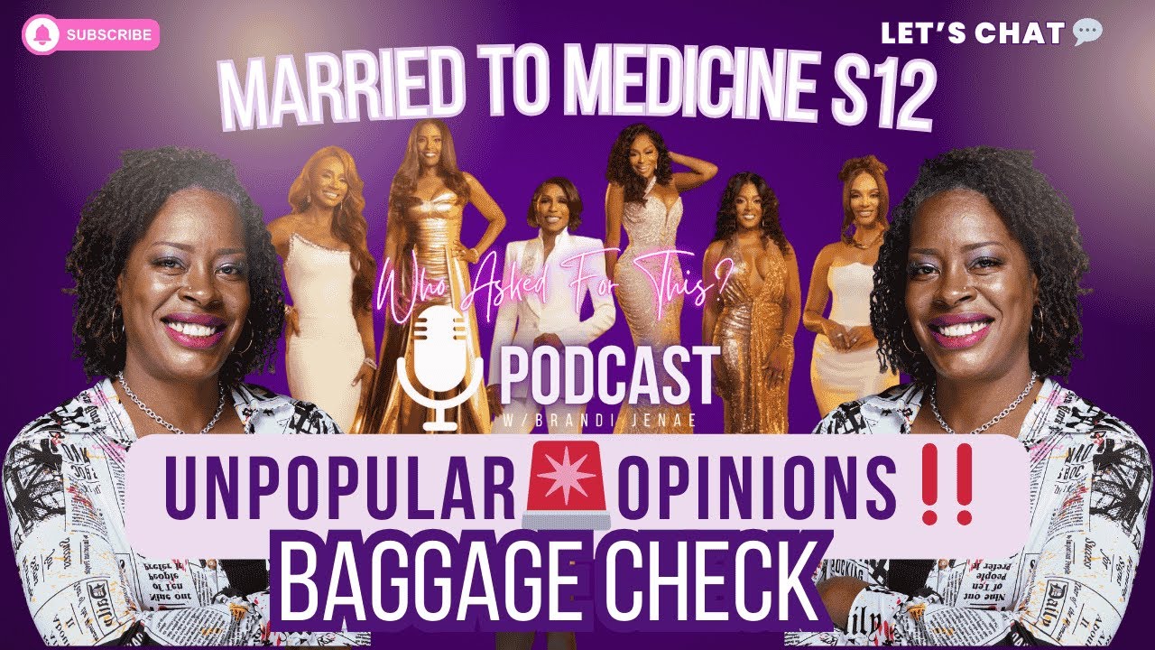 Married 2 Medicine 💊 S12 E5 BAGGAGE CHECK 🚨 WHO'S FAKE BAG IS THIS 👜 LET'S CHAT 💬 📱