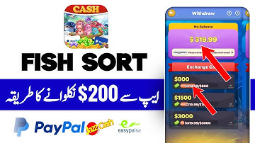 Fish Sort App Withdrawal || Fish Sort App Real Or Fake || Fish Sort App Legit Or Fake