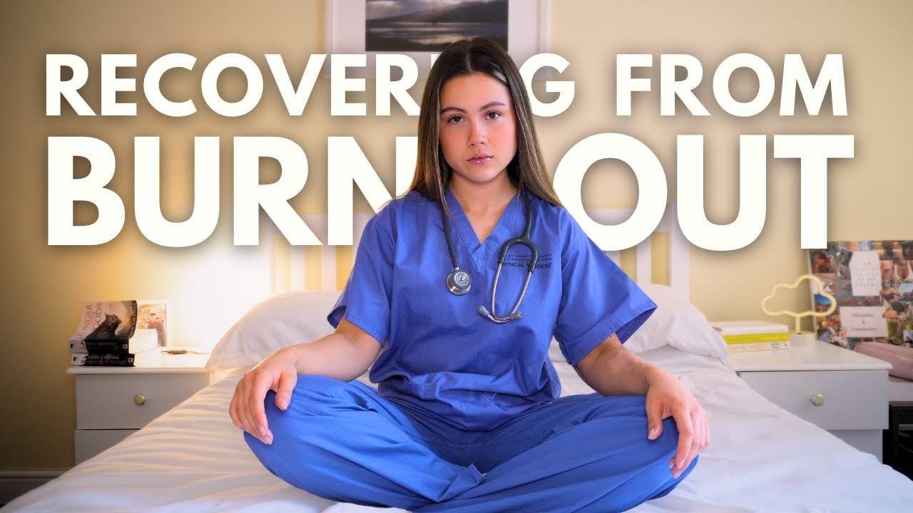 How I Recover From BURNOUT 🩺📚// medical student uni vlog