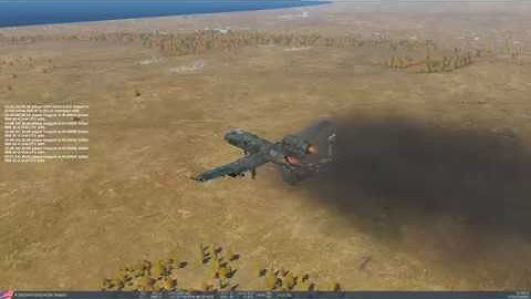 DCS World A-10C Emergency Landing