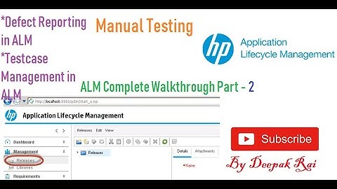 HP ALM Tool Complete Walk through Part-2 | Software Testing