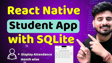 React Native + SQLite Student App | Episode 5| Engineer Codewala