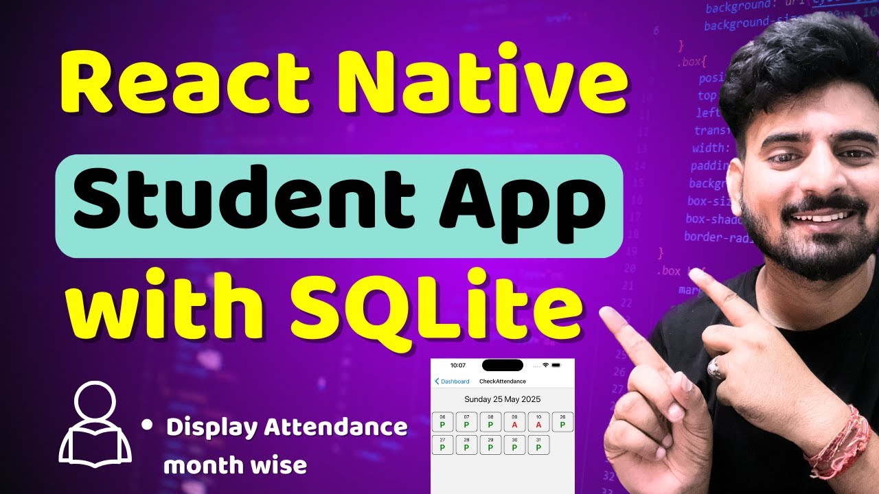 React Native + SQLite Student App | Episode 5| Engineer Codewala - YouTube