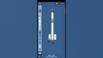 how to build a two stage rocket #2 SFS #SHORTS