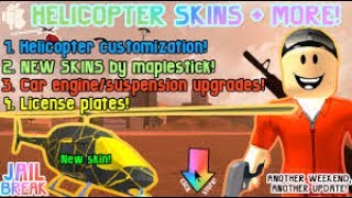 ROBLOX JAILBREAK, NEW UPDATES!
