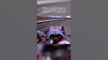 The most bizarre crash in F1 history #formula1 #f1 #redbull #motorsport