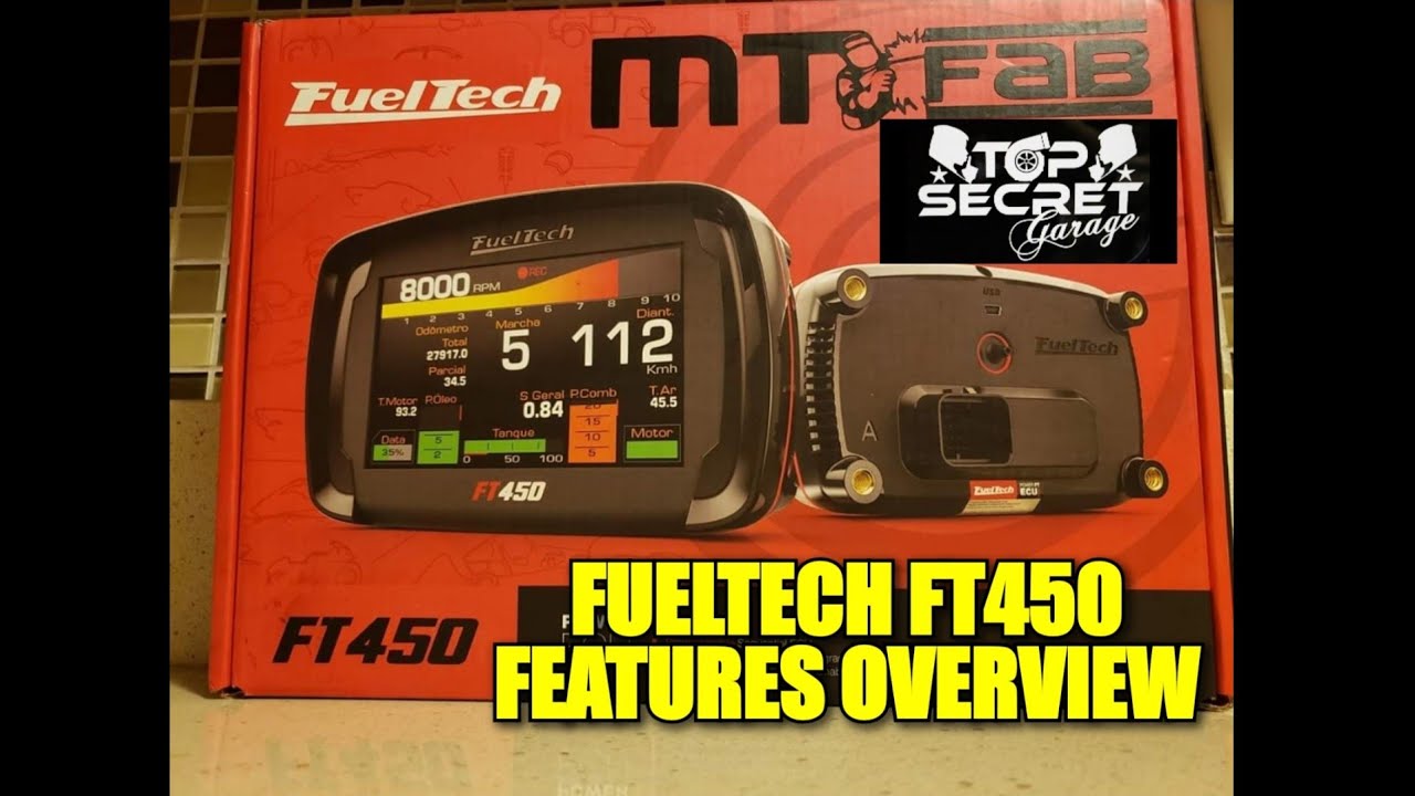 FUELTECH FT450 OVERVIEW - YouTube