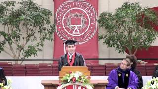 Josh Goldman '14 Commencement Address