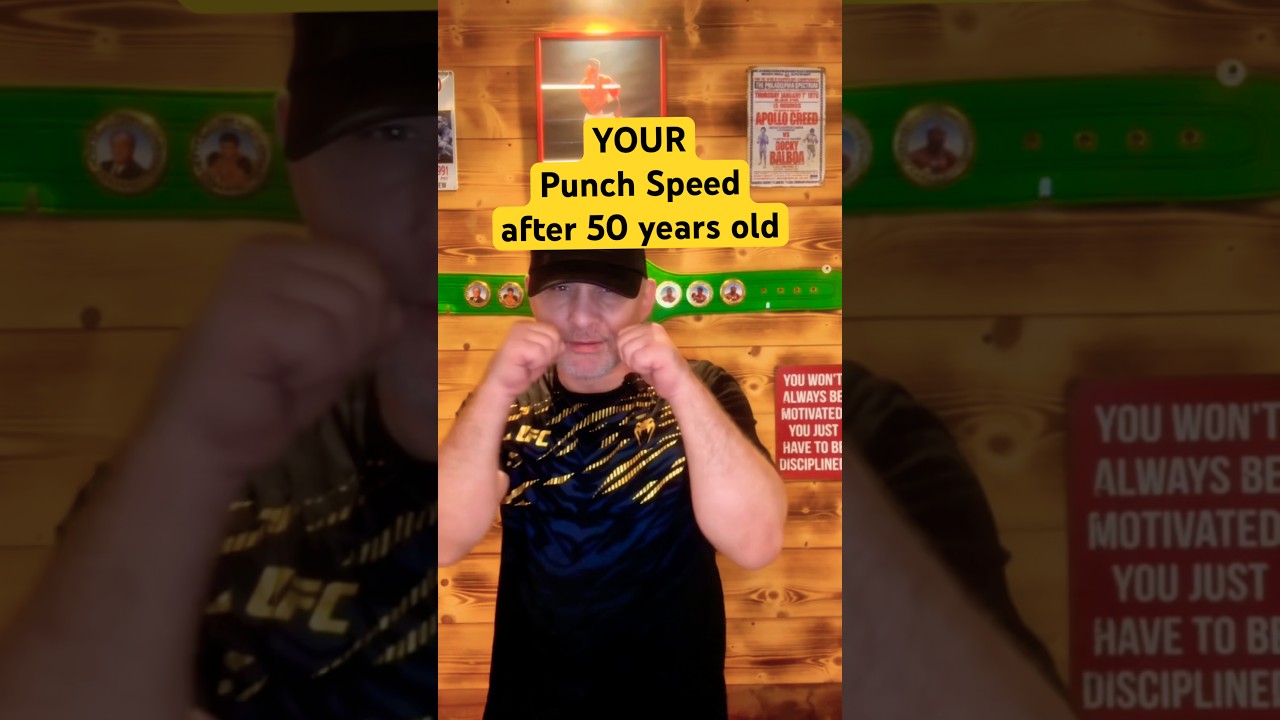 ⁉️Your Boxing Punch Speed after 50+ years old 