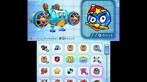 Kirby: Planet Robobot Playthrough Part 11(EXTRA #1 - All Stickers, Copy Abilities, and Secret Video)