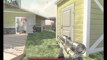 Black Ops - Double Kill with L96A1 Sniper [HD]