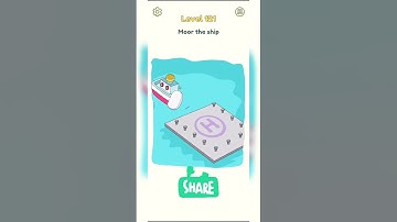 DOP 2 Gameplay Level 121 Moor The Ship Shorts Delete One Part Solution and Answer 🔥 Subscribe 🔥