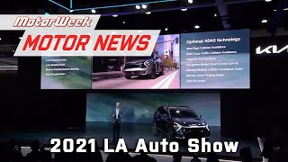 Highlights from the 2021 LA Auto Show | MotorWeek Motor News