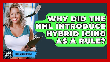 Why Did The NHL Introduce Hybrid Icing As A Rule? - Puck Stats Central